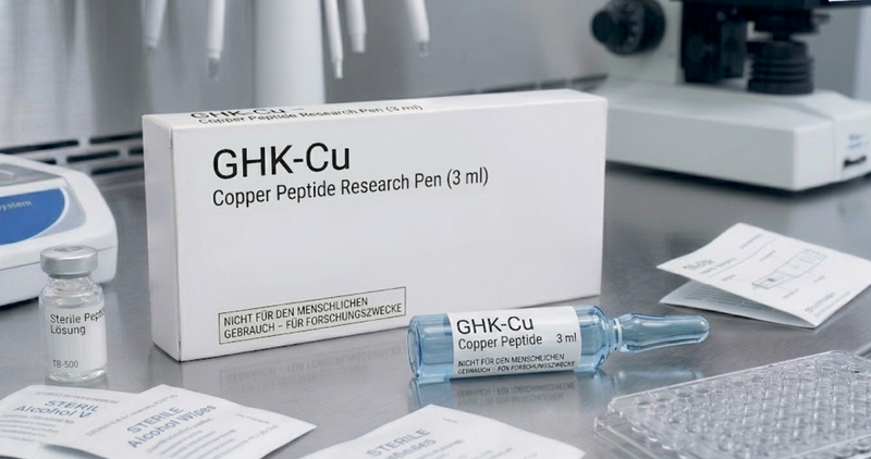 GHK-Cu – Copper Peptide Research Solution (3 ml)